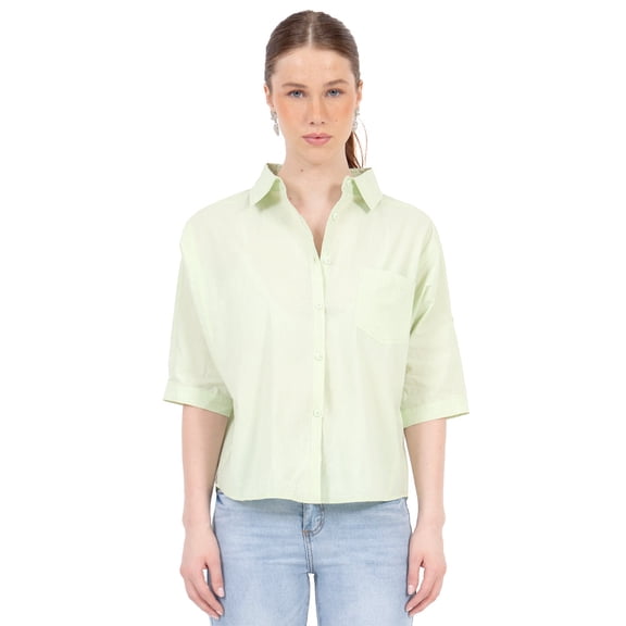 BLUSA PARA MUJER QUARRY CASUAL CUELLO ITALIANO