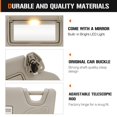 thumbnail image 3 of Visera del Sol Aeagle para Nissan Altima 2013-2018 Beige con Luz de Vanidad, 3 of 7