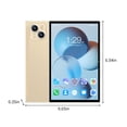 thumbnail image 3 of Android Tablet 10 Pulgadas 2 + 32Gb Android 12 con Llamadas Hd de Tarjeta Sim 256G, Pantalla Hd Ips de 10.1 Pulgadas Bluetooth Wifi 5G / 2.4G App para Computadora de Pc, 3 of 9
