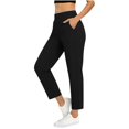 thumbnail image 3 of TaTaai Stretchy Golf Women Cropped Pants Lightweight Breathable Machine Washable No Fading Casual Travel Sports Slim Fit Ankle Length Trousers Gift, 3 of 9