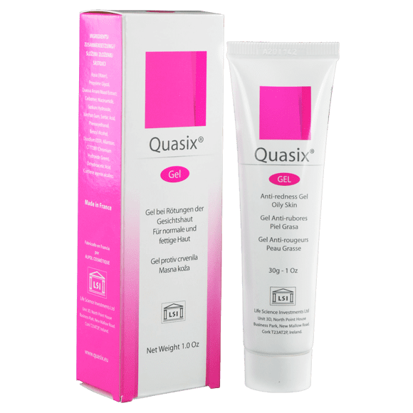 QUASIX Genové Gel GEL ANTI-RUBORES Y ROJECES PIEL GRASA C/30 G