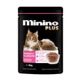 thumbnail image 2 of Alimento para gato Minino Plus salmon 24 pzas, 2 of 6
