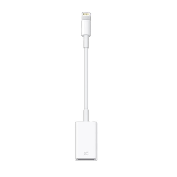 Cable Apple Adaptador de Cámara Lightning a USB