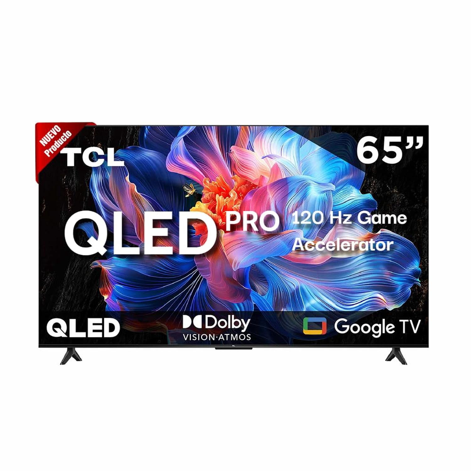 Smart TV TCL QLED 4K 65 Pulgadas con Google Assistant