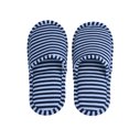 thumbnail image 1 of Zapatillas Portátil Plegable Pantuflas Reutilizable Interior Suave Algodón ntideslizante Unisex para Casa?Hotel Viajar Zapatillas de Viaje para?Hombre Mujer(Hombre -Rayas verdes) Ecomeon no, 1 of 6