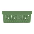 thumbnail image 2 of Caja con Tapa 11 Litros Plastic Trends Modelo Paris Color Verde, 2 of 4