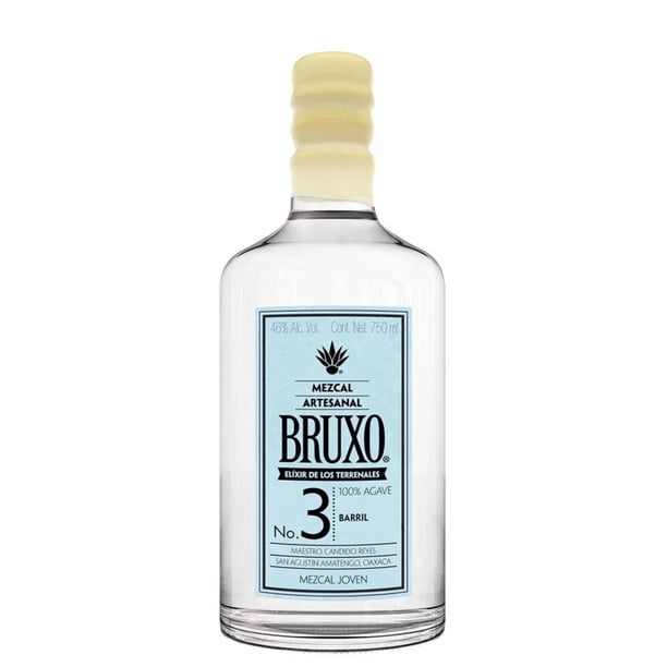 Pack de 6 Mezcal Bruxo No 3 Barril 750 ml