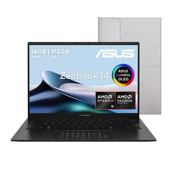 Laptop Asus Zenbook UM3406KA-QD096W AMD Ryzen AI 5 340 16GB 512GB