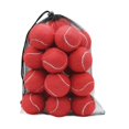 thumbnail image 2 of 20x pelotas de tenis, pelotas elásticas, pelotas de juego de práctica, 2,52 pulgadas de diámetro, pelotas de entrenamiento, resistentes al desgaste, p Rojo, 2 of 8