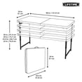 thumbnail image 3 of Mesa Plegable Rectangular 1.22m ajustable Lifetime, 3 of 3