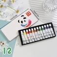 thumbnail image 1 of Portable Mini Acrylic Watercolor 8/15 Removable Watercolor Paint With Metal Clip Unique Gifts For Artists, 1 of 2