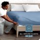 thumbnail image 3 of Bare Home Sábana Ajustable de Lujo Colección 1800, Ultra Suave, Bolsillo Profundo, Tamaño Queen, Azul Corona, 3 of 7