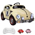 thumbnail image 1 of Montable para Niños Vocho Eléctrico Control Remoto JOYKOO luz 12V - Beige, 1 of 8