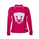 thumbnail image 1 of Jersey Pumas Retro 1980 Old School Sports Para Mujer Talla GD Fucsia, 1 of 4