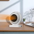 thumbnail image 1 of Calefactor cerámico portátil de 380 W con oscilación y protección contra sobrecalentamiento | Calentamiento rápido y silencioso para dormitorios, oficinas y habitaciones pequeñas | Protección, 1 of 6