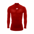 thumbnail image 1 of Playera Deportiva Manga Larga Unisex Licra de Compresion Comoda y Fresca rojo M ZAPARI Licra Deportiva, 1 of 8