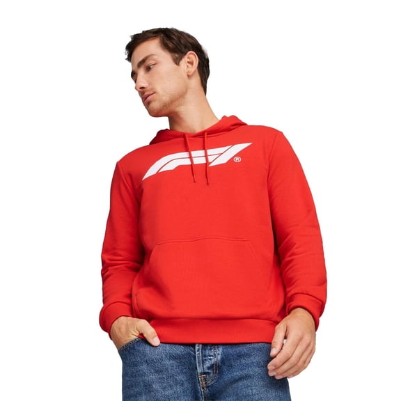 Sudadera Puma F1 Ess Logo para Hombre 625853-03 rojo M