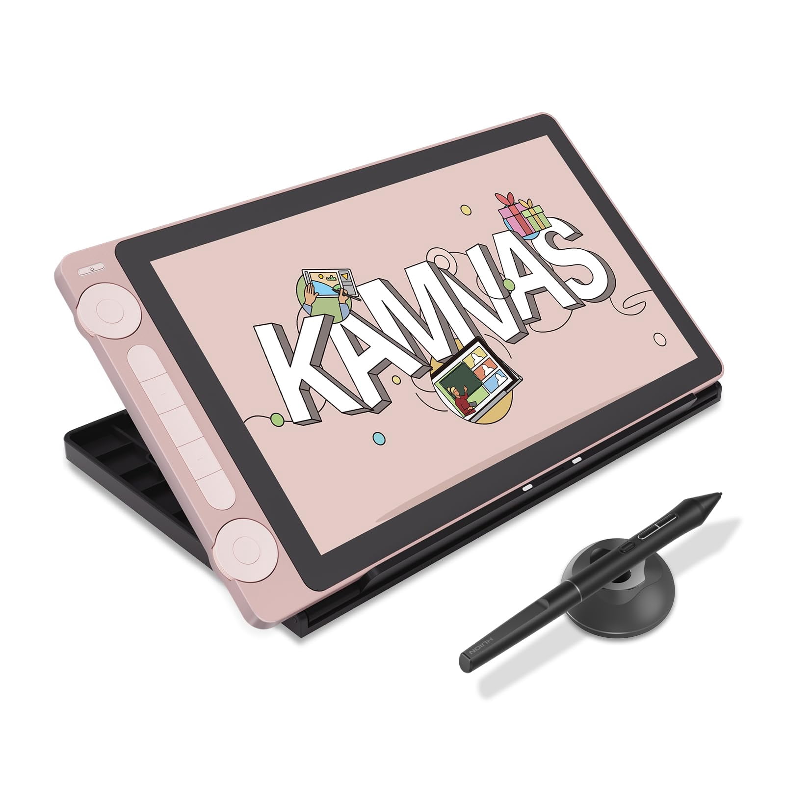 Tabletas Gráficas HUION Kamvas 13 Gen3  Con Soporte