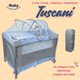thumbnail image 2 of Cuna Corral Mecedora Y Colecho 4en1 Para Bebés Tuscani Ibaby azul cielo, 2 of 10