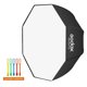 thumbnail image 2 of Softbox Octagonal Godox 32" 80cm con Bolsa de Transporte para Estudio Fotográfico, 2 of 4