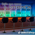 thumbnail image 4 of Set De 4 Bancos De Cocina Barra Silla Taburete Respaldo Alto, 4 of 7