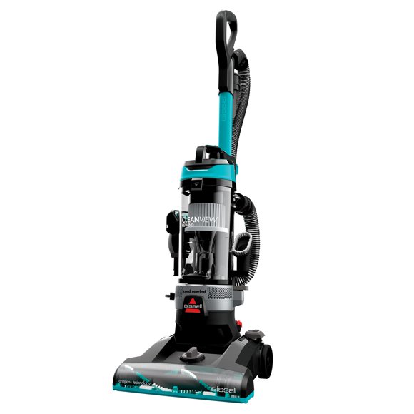 Aspirador Bissell CleanView Rewind 3534 sin bolsa, negro, verde azulado y gris