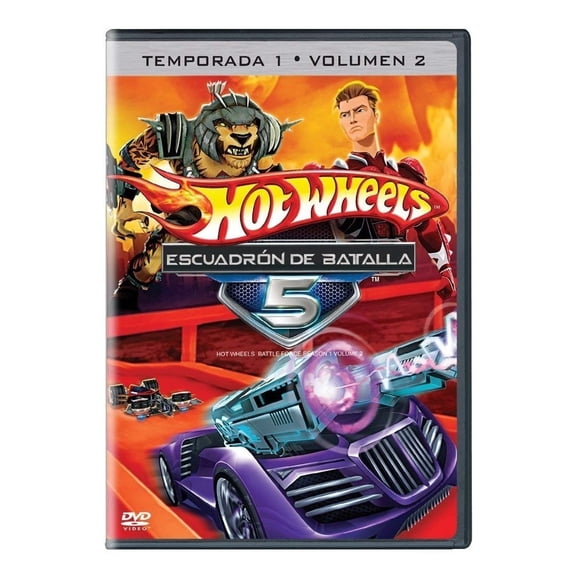 Hot Wheels Escuadron De Batalla 5 Temporada 1 Volumen 2 DVD Warner Bros