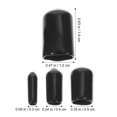 thumbnail image 2 of Luxshiny 1Jgo Tapones Protectores De Caucho Para Muebles Y Barras Con Material Elástico, 2 of 6