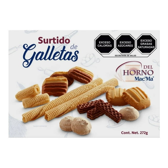 Galletas Mac´Ma surtido del horno 272 g