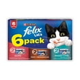 thumbnail image 1 of Alimento húmedo para gato adultos Purina Felix Latas 6 Pack Multisabor 156g, 1 of 8