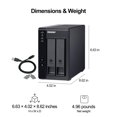 thumbnail image 2 of Gabinete de Sistema QNAP TL-R400S con 4 Bahías SATA 6Gbps JBOD, 2 of 3