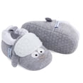 thumbnail image 1 of Recién Nacido, Lindo Animal, Bebé, , Antideslizantes, Niño, , , Prewalker, Zapatillas - Gris, 13cm, 1 of 7