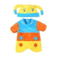thumbnail image 2 of Juguetes de piscina, juguetes para bebés, juguetes para niños pequeños, ropa para muñecas de 18 pulgadas, lindos dibujos animados de escarabajos, conjunto de mono, ropa para muñecas, accesorios de rop, 2 of 6