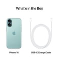thumbnail image 4 of Apple iPhone 16 Reacondicionado, Desbloqueado , 256 GB, Color Verde Azulado, 4 of 4
