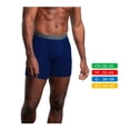 thumbnail image 2 of Bóxer Fruit Of The Loom para Hombre, 4 Piezas Multicolor Talla EG, 2 of 4