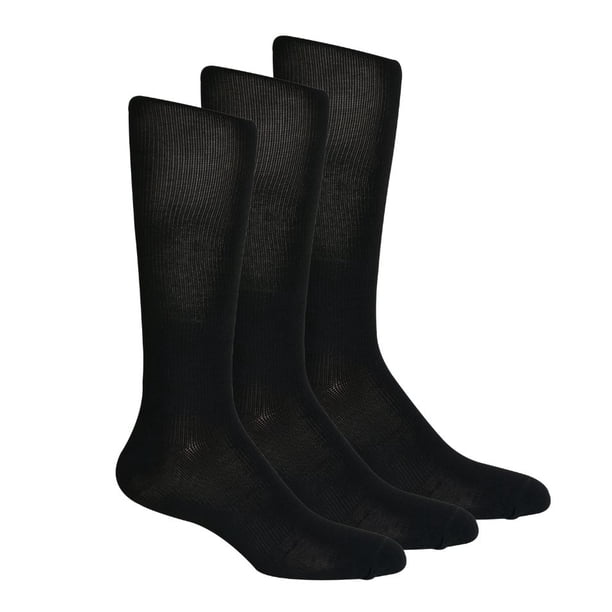 Calcetas de compresión IdealFit Mujer Color negro 3 pares