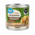 thumbnail image 1 of Chiles jalapeños Great Value picados 380 g, 1 of 5
