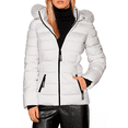 thumbnail image 1 of Chamarra Para Mujer Shendy Vendy Con Gorro Removible Peluche Suave., 1 of 5