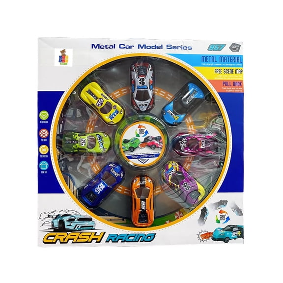 Estuche para  Autos, Zipbin Wheelie, con 1 carro de bono, Negro