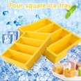 thumbnail image 3 of Bandejas De Silicona Para Cubitos De Hielo, Molde Rectangular Para Hielo Para Cocina Con Fácil Liberación, 130 G, 3 of 8