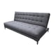 thumbnail image 1 of Sofa Cama Reclinable El Bazar Store Verso Gris plata Futon Abotonado Matrimonial 3 posiciones Sala, 1 of 8