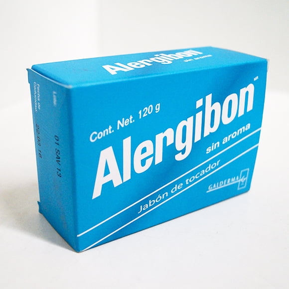 Jabon Dermolimpiador Sin Aroma ALERGIBON 120GR