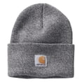 thumbnail image 1 of Gorro tejido Carhartt CB8983 para niños, gris claro/gris oscuro, 1 of 1