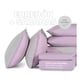 thumbnail image 4 of Set de Edredón Ligero Doble Vista con Sábanas y Fundas Real Textil (Violeta/Gris, King Size), 4 of 6