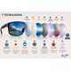 thumbnail image 4 of Maui Jim Likeke Gafas Solares Polarizadas Espejo Hawái Azul Hawai Azul Degradado De Azul A Gris, 4 of 5