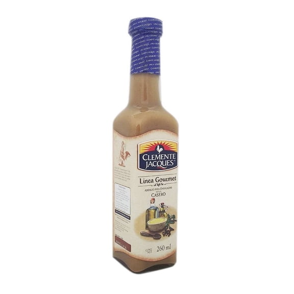 Aderezo para ensaladas Clemente Jacques casero línea gourmet 260 g