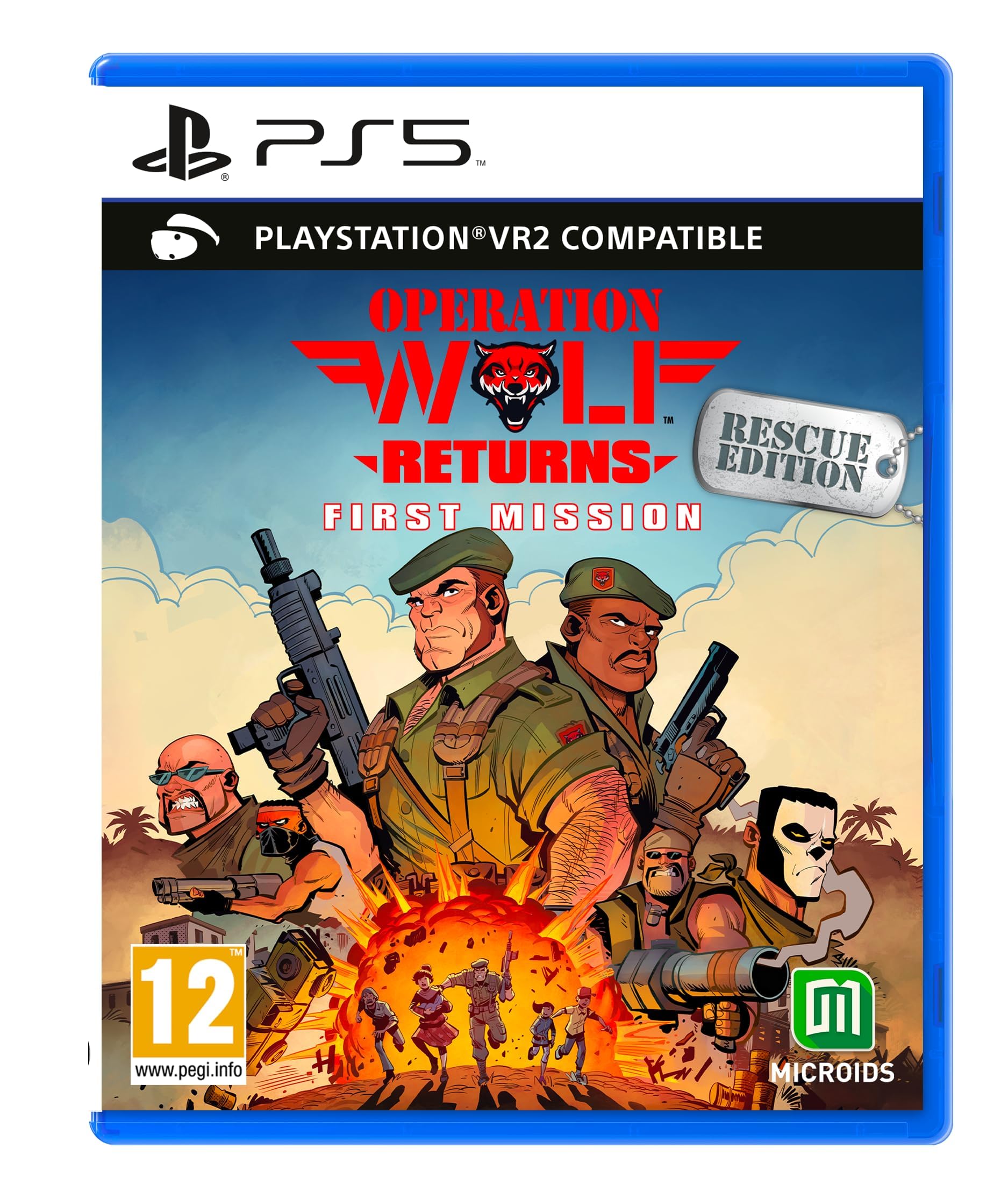 Videojuego MDM MERIDIEM GAMES Operation Wolf Returns para PS5
