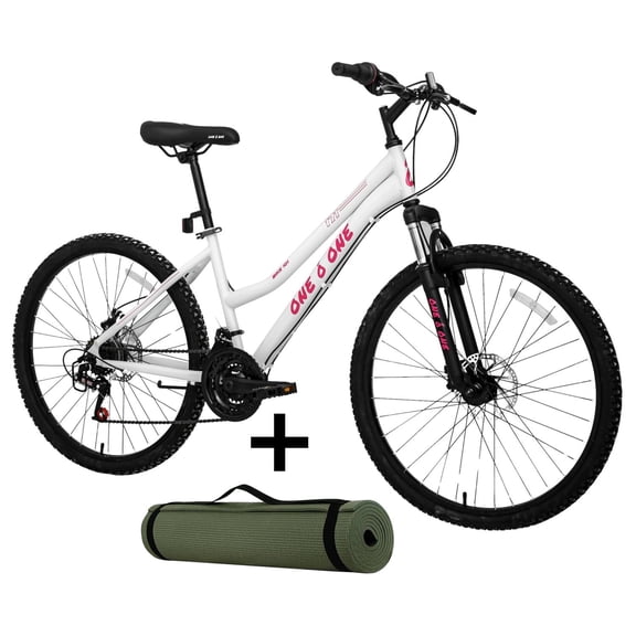 Combo Bicicleta ONE O ONE 171  R26 con Tapete Yoga blanco