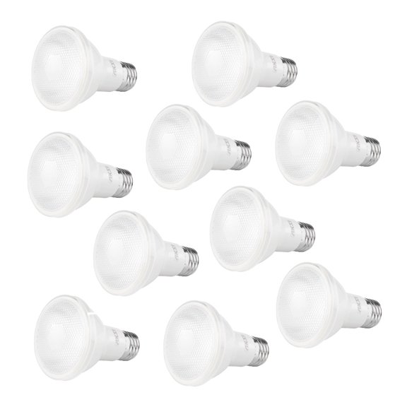 Pack de 10 Focos LED Aksi 7W A19 Base E27 Luz Blanca