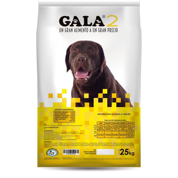 Alimento Gala 2 de 25 Kg